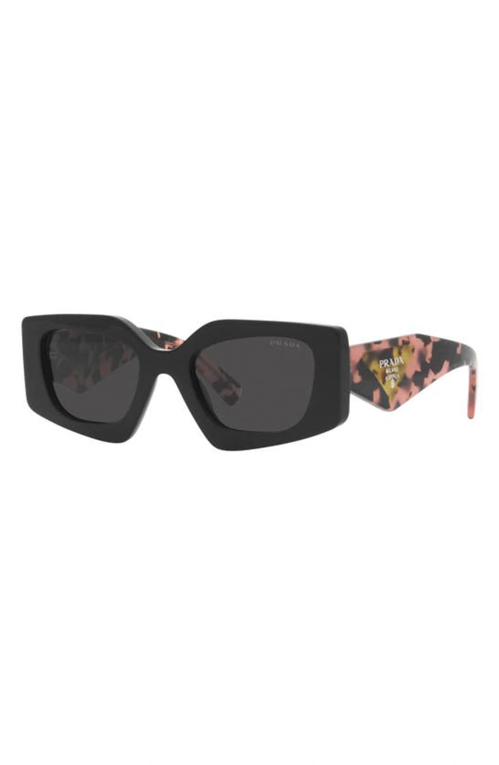 PRADA Symbole Rectangular Sunglasses, 51mm In 1ab07q Product Image