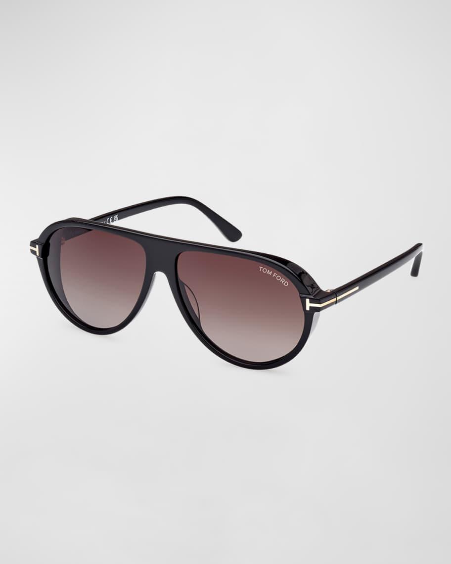 Men's EZ0243M Metal Rectangle Sunglasses Product Image