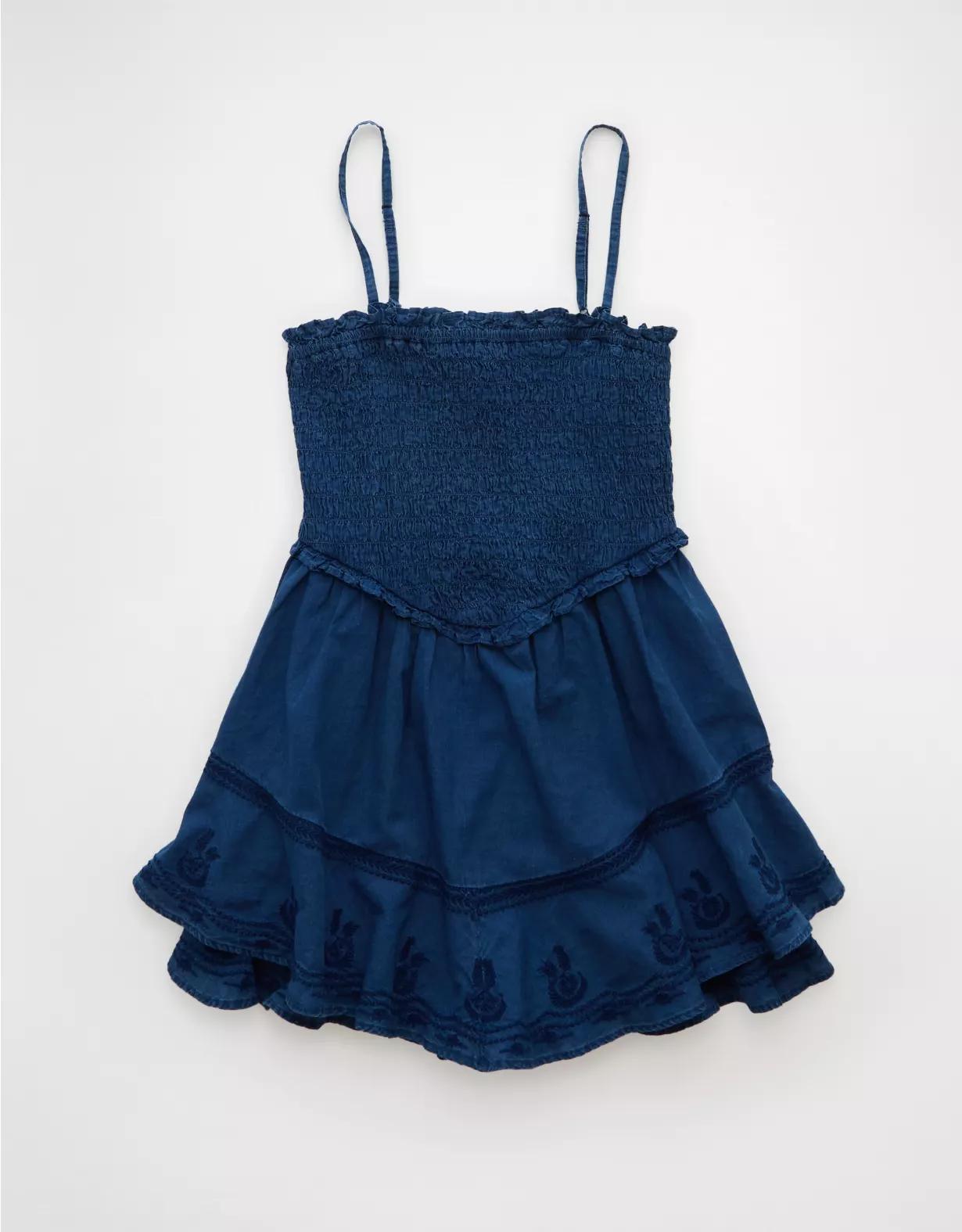 AE Bella Ruffle Tiered Romper Product Image