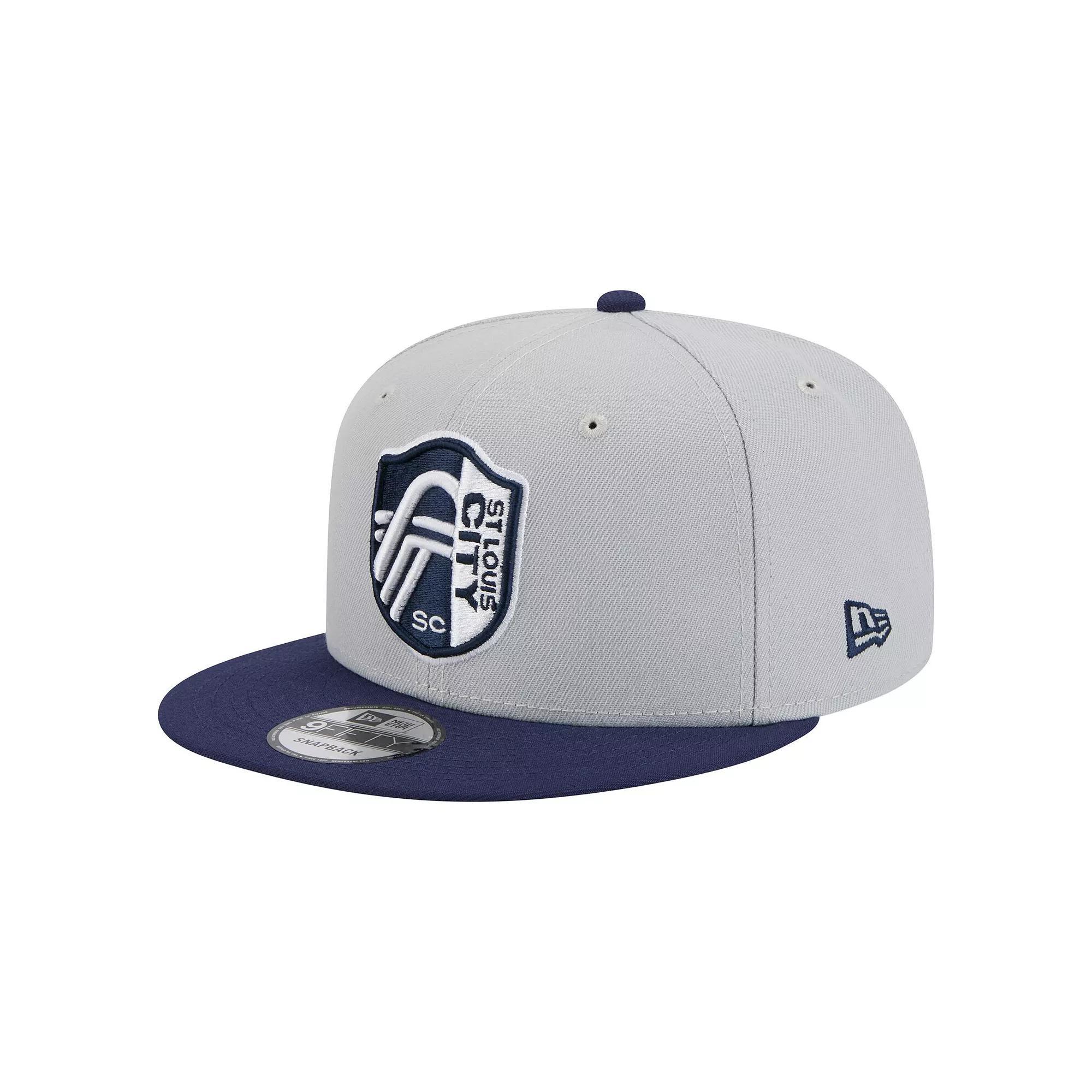 Men's New Era Gray St. Louis City SC Color Pack Two-Tone 9FIFTY Snapback Hat, Slc Grey Product Image