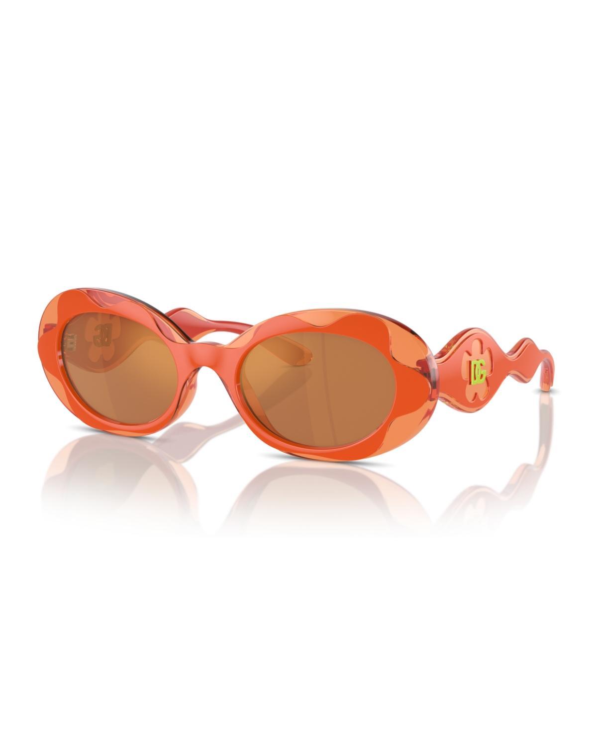 DOLCE & GABBANA Kid's Sunglasses, Dx6005 In Orange Product Image