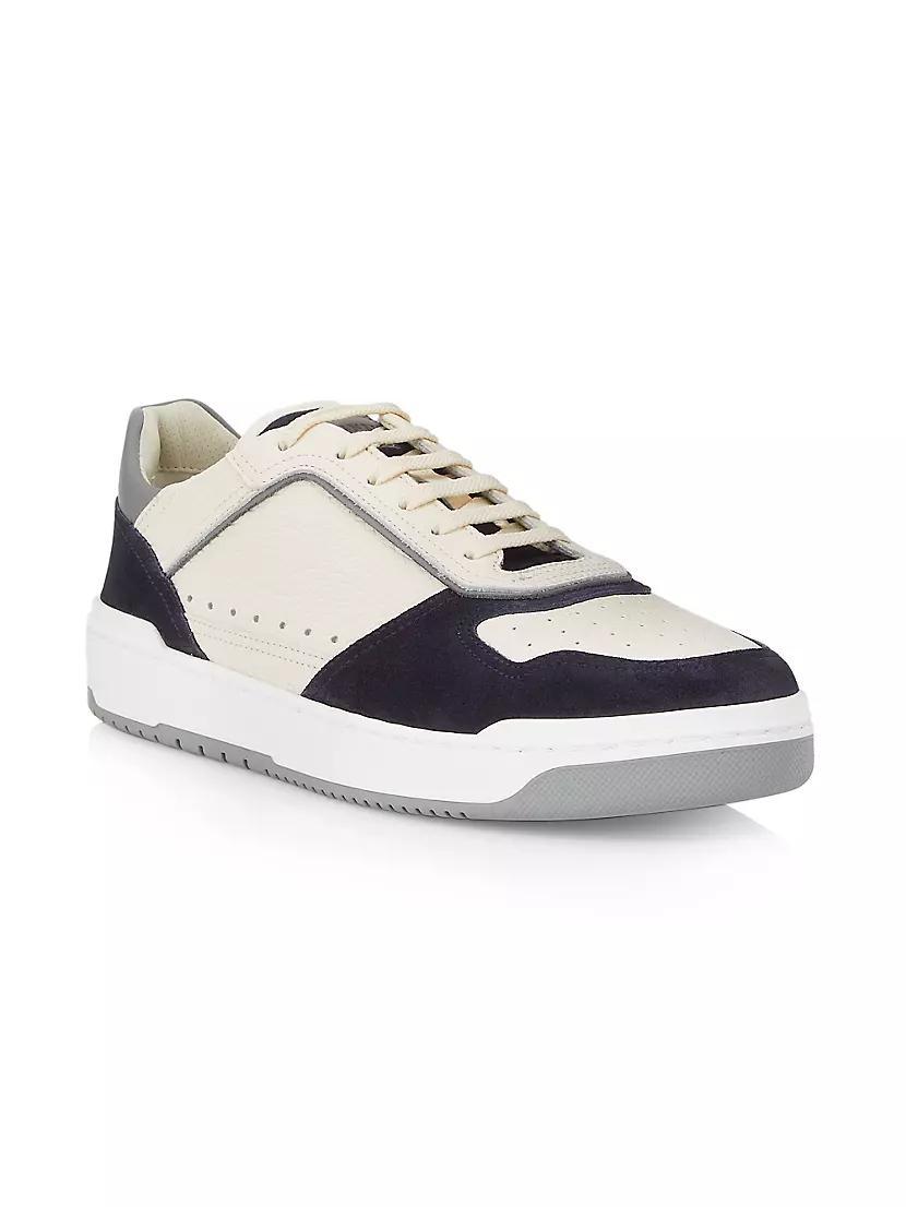 Leather Low-Top Sneakers Product Image