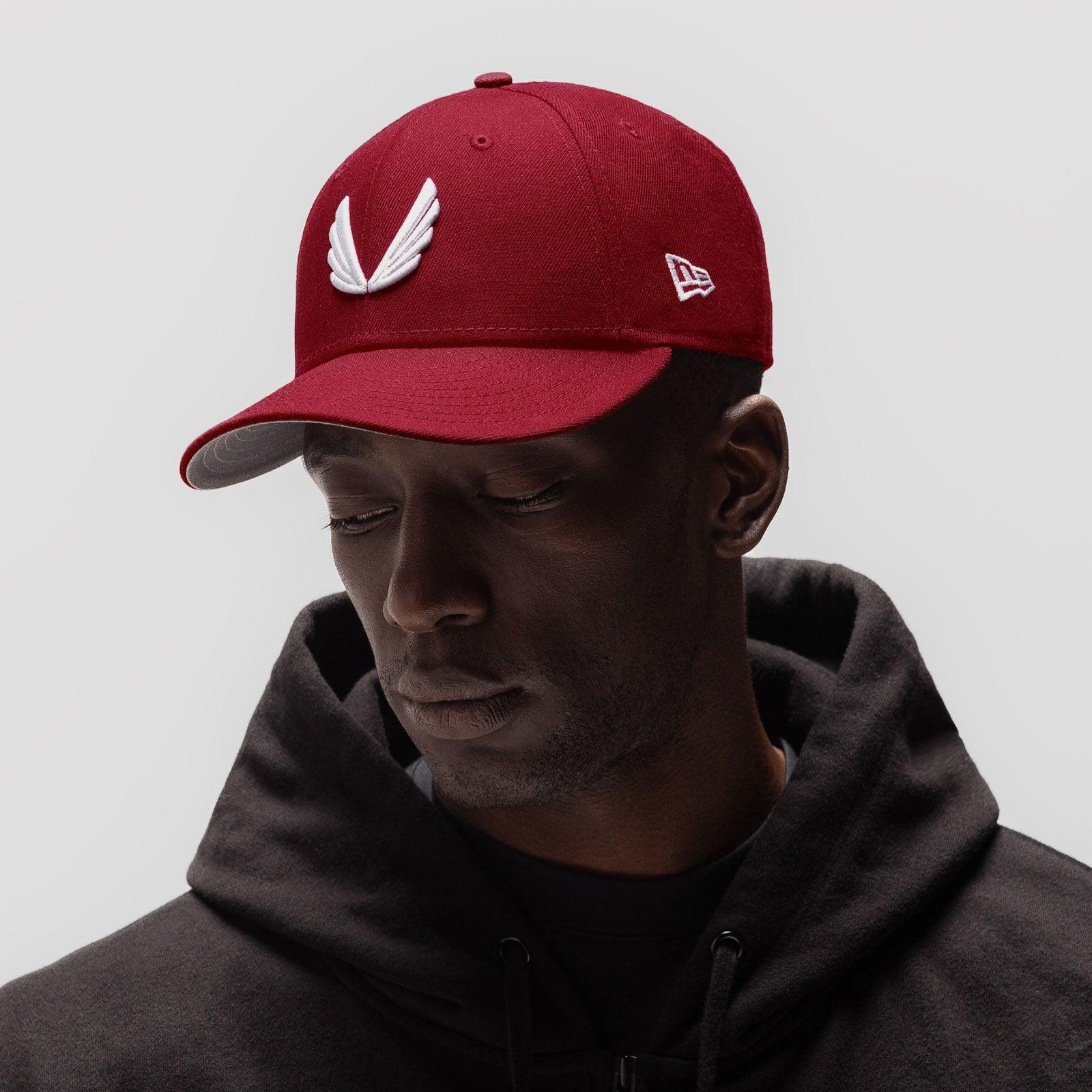 New Era® 59Fifty® Low Profile Hat - Crimson/White "Wings" Product Image