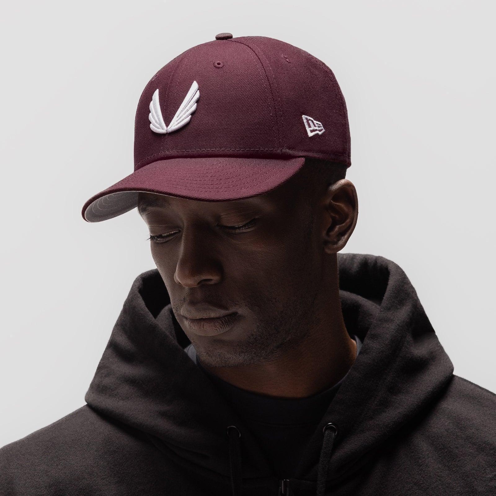 New Era® 59Fifty® Low Profile Hat - Maroon/White "Wings" Product Image