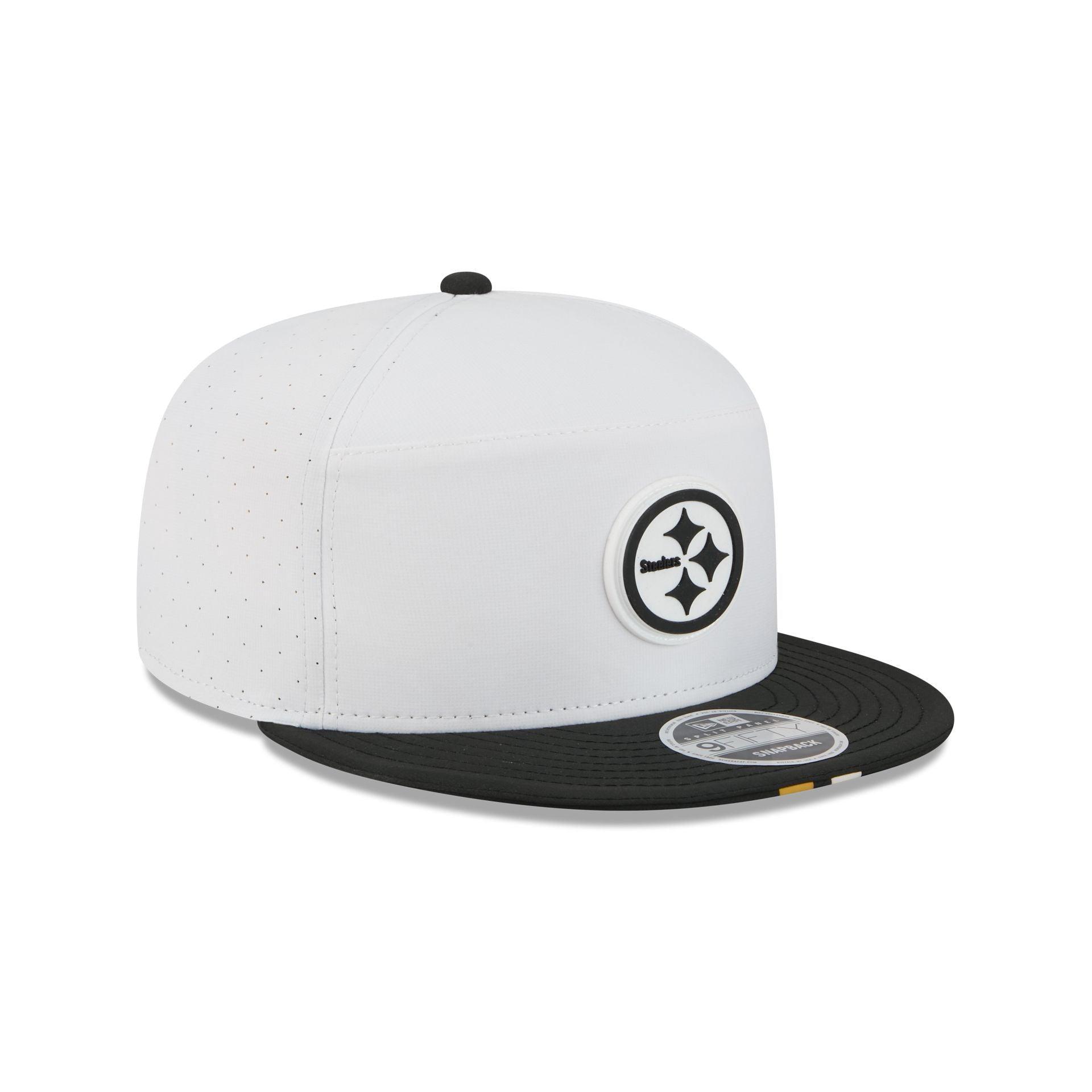 Pittsburgh Steelers 2025 Training Split Panel 9FIFTY Snapback Hat Male Product Image