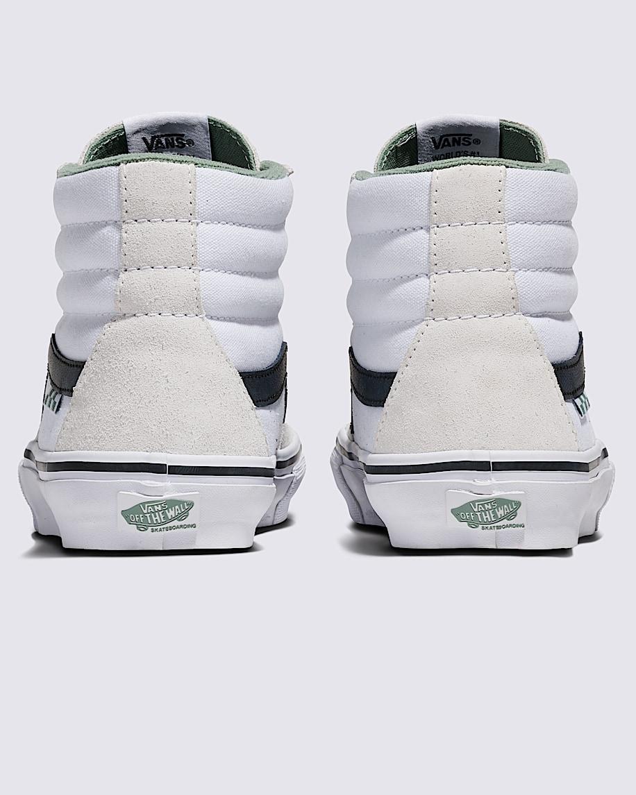Skate Sk8-Hi Shoe in White| Vans US Product Image