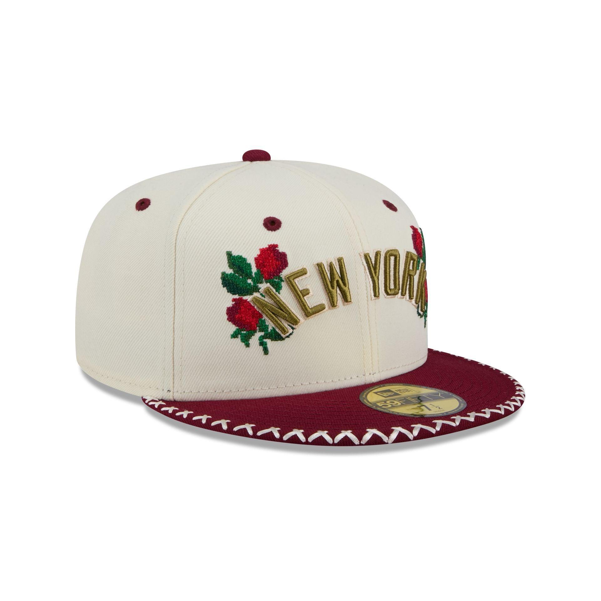 New York Yankees Novelty Stitch 59FIFTY Fitted Hat Male Product Image