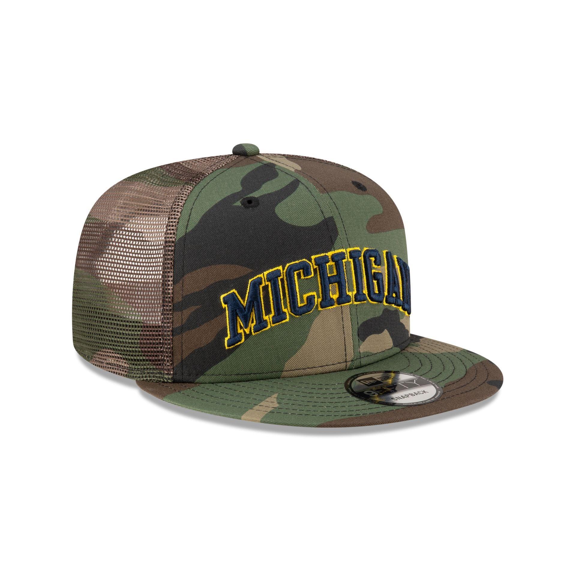 Michigan Wolverines Camo 9FIFTY Trucker Hat Male Product Image