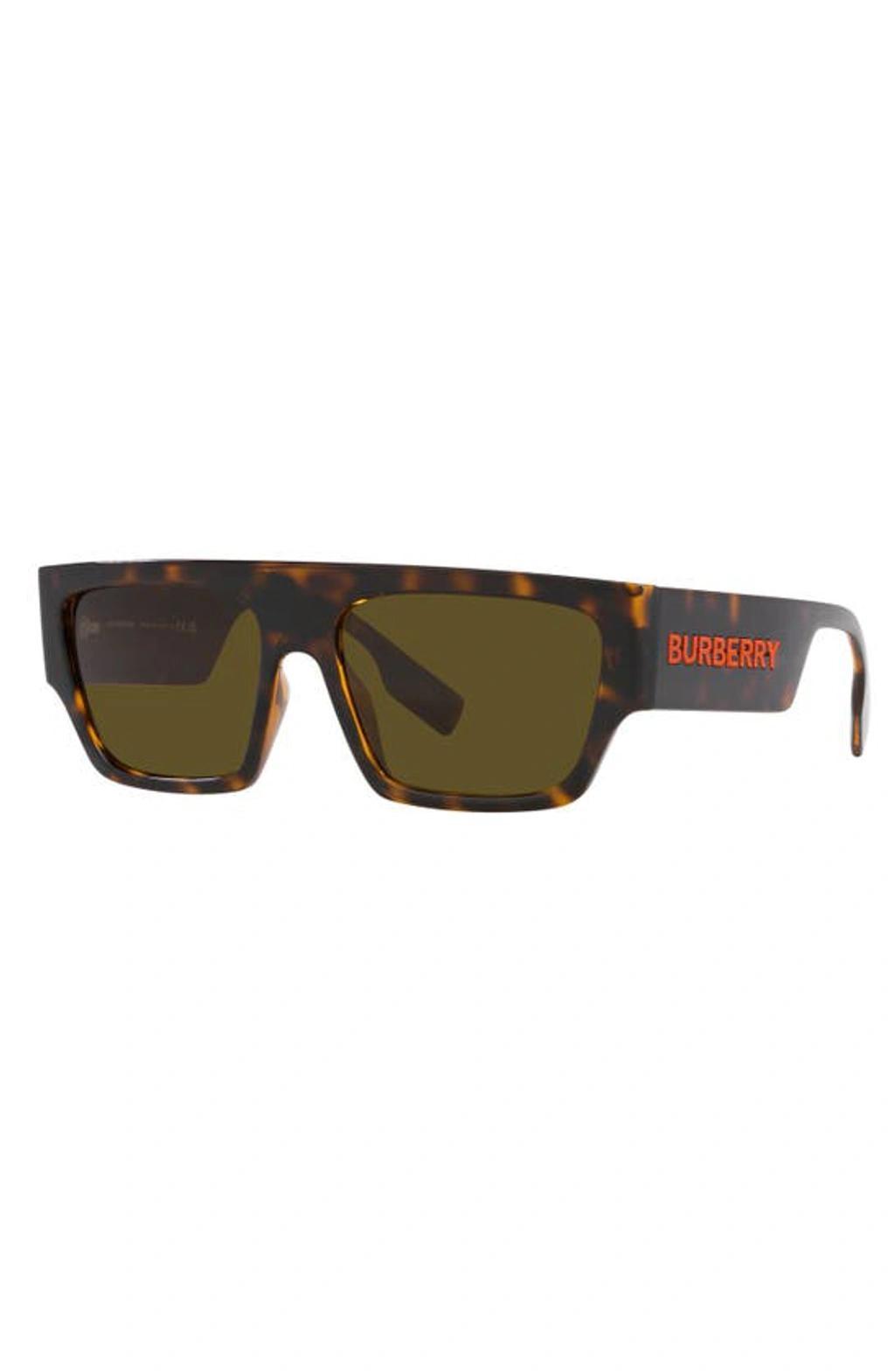 BURBERRY Micah 58mm Square Sunglasses In Dk Havana Product Image