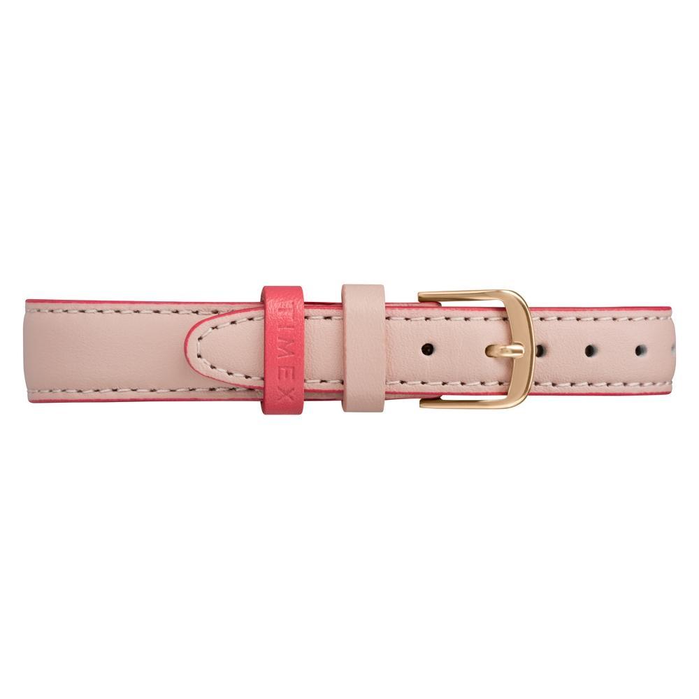 Women's Timex Easy Reader Watch with Leather Strap - Pink TW2R62800JT Product Image