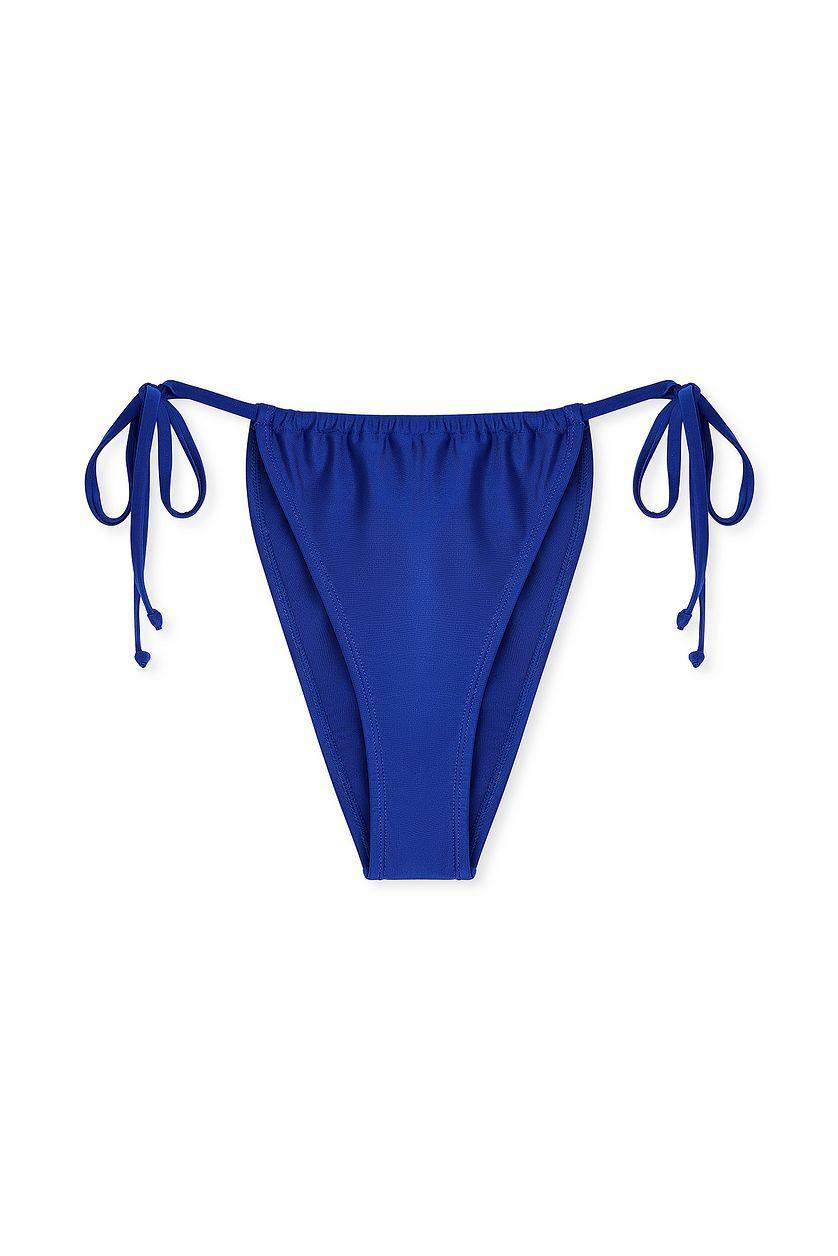 Drawstring Tie High Cut Bikini Panty Product Image
