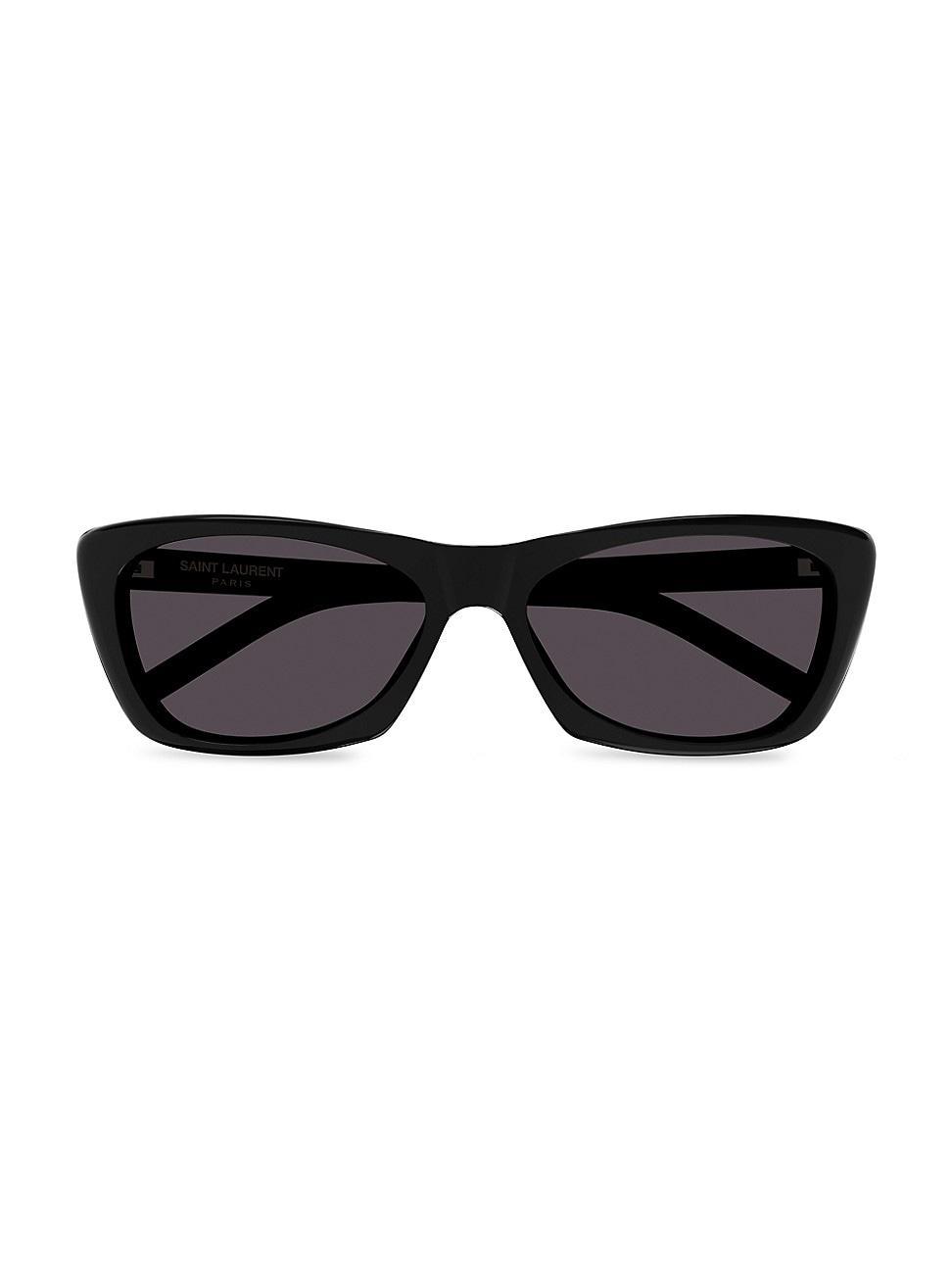 Saint Laurent Rectangular Cat Eye Sunglasses, 58mm Product Image