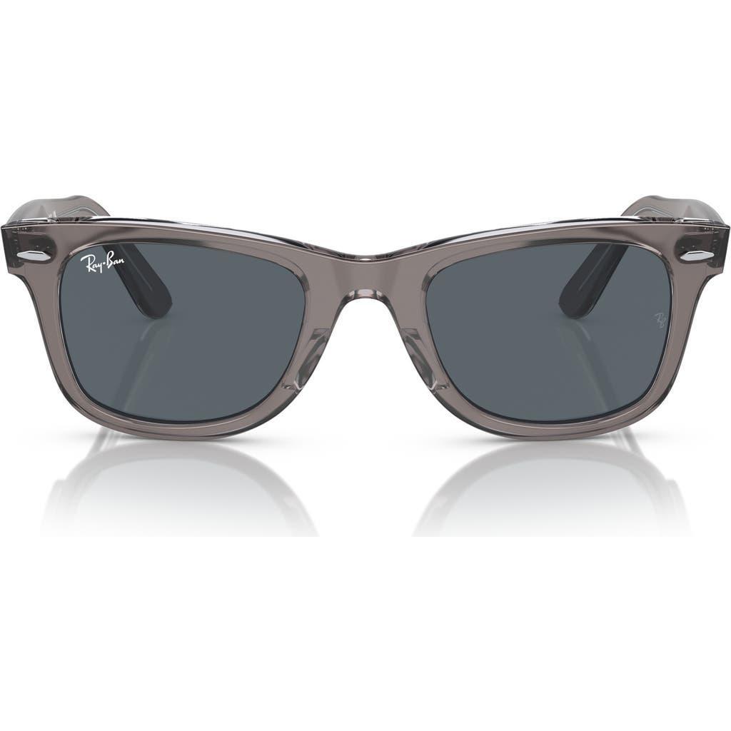 RAY BAN Ray-ban 52mm Square Sunglasses In Grey/navy Product Image