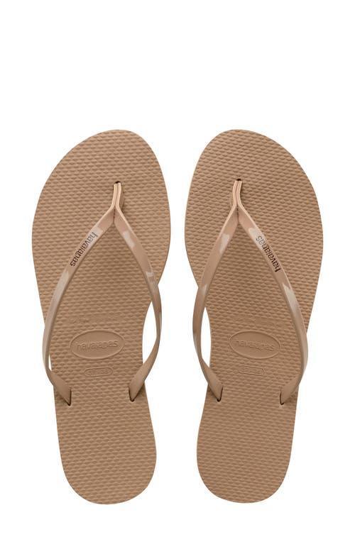 Havaianas You Metallic Flip Flops Product Image