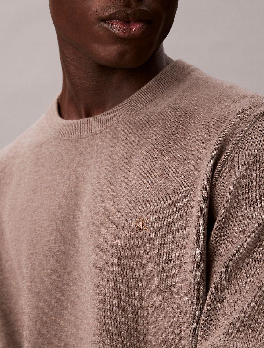 Smooth Cotton Sweater Product Image