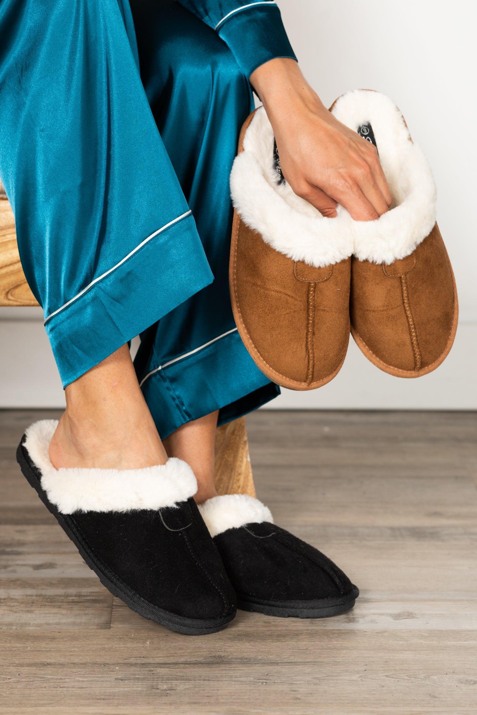 Fur Slip On Slipper Product Image