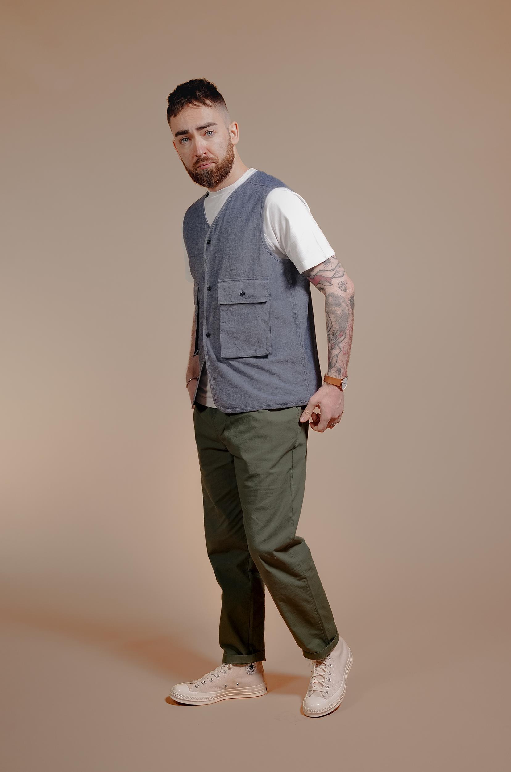 Archive Chambray S/S Gilet Product Image