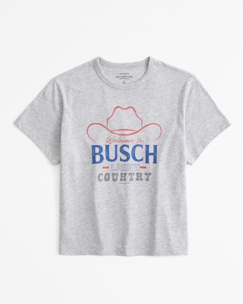 Short-Sleeve Busch Light Graphic Skimming Tee Product Image