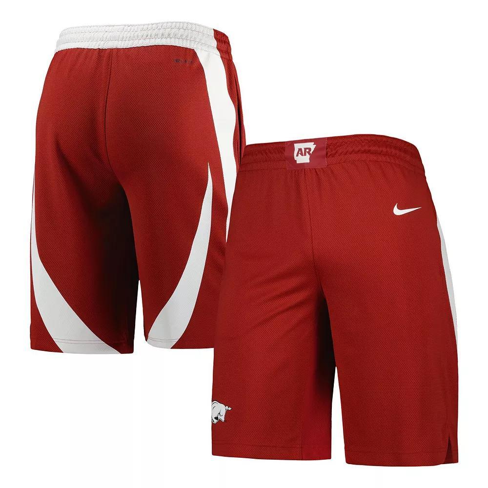 Men's Nike Crimson Arkansas Razorbacks Replica Team Basketball Shorts,  Product Image