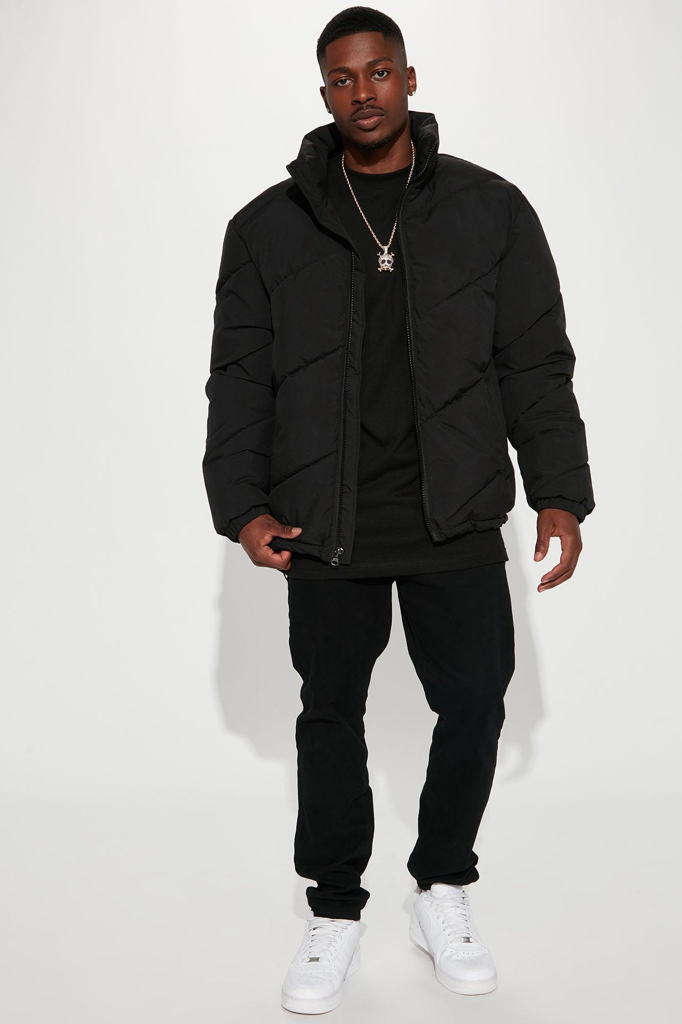 Heading Out Puffer Jacket - Black Product Image