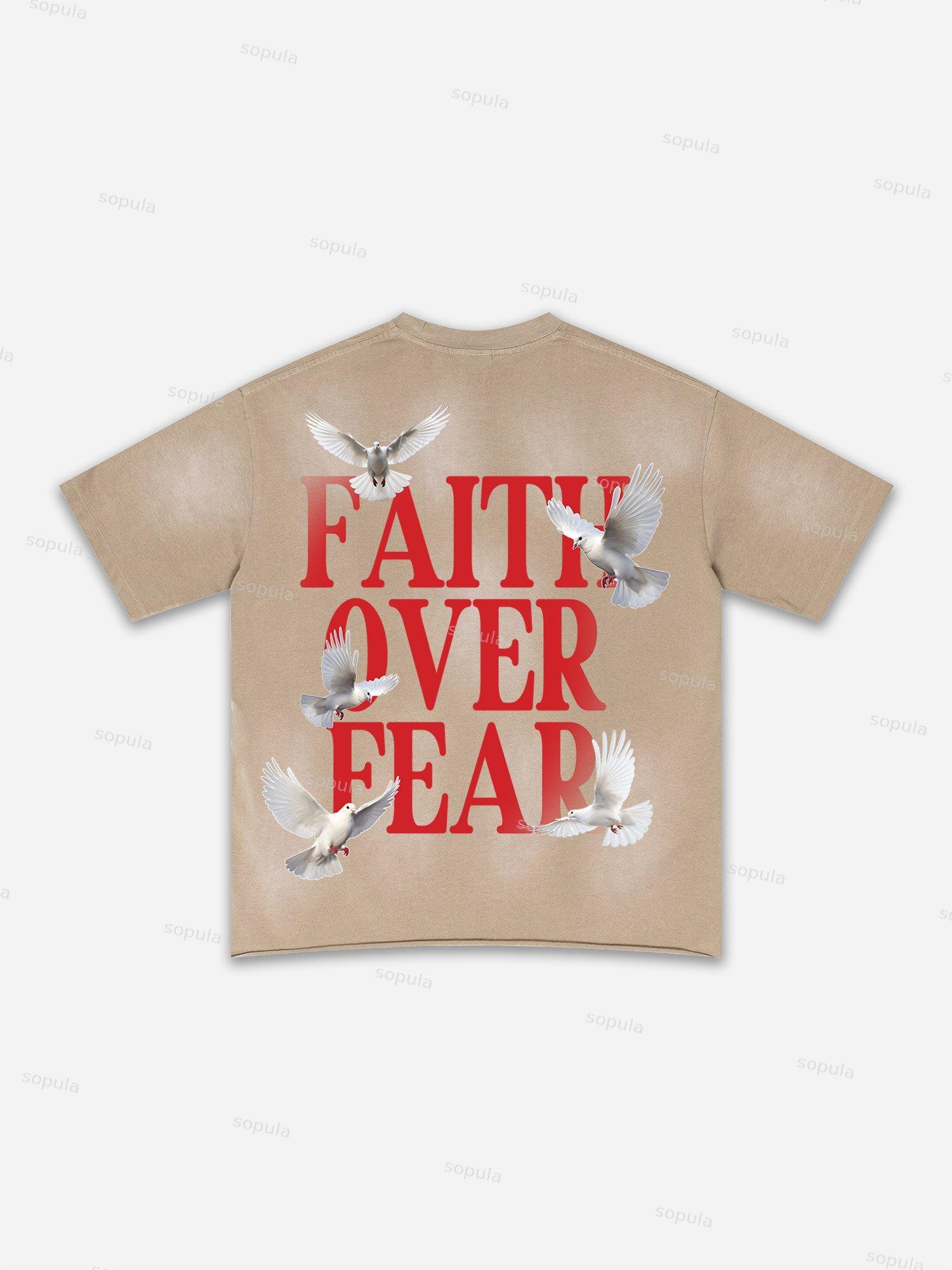 Fly By Choice X Spacestation Graphic Print Washed T-shirt Product Image