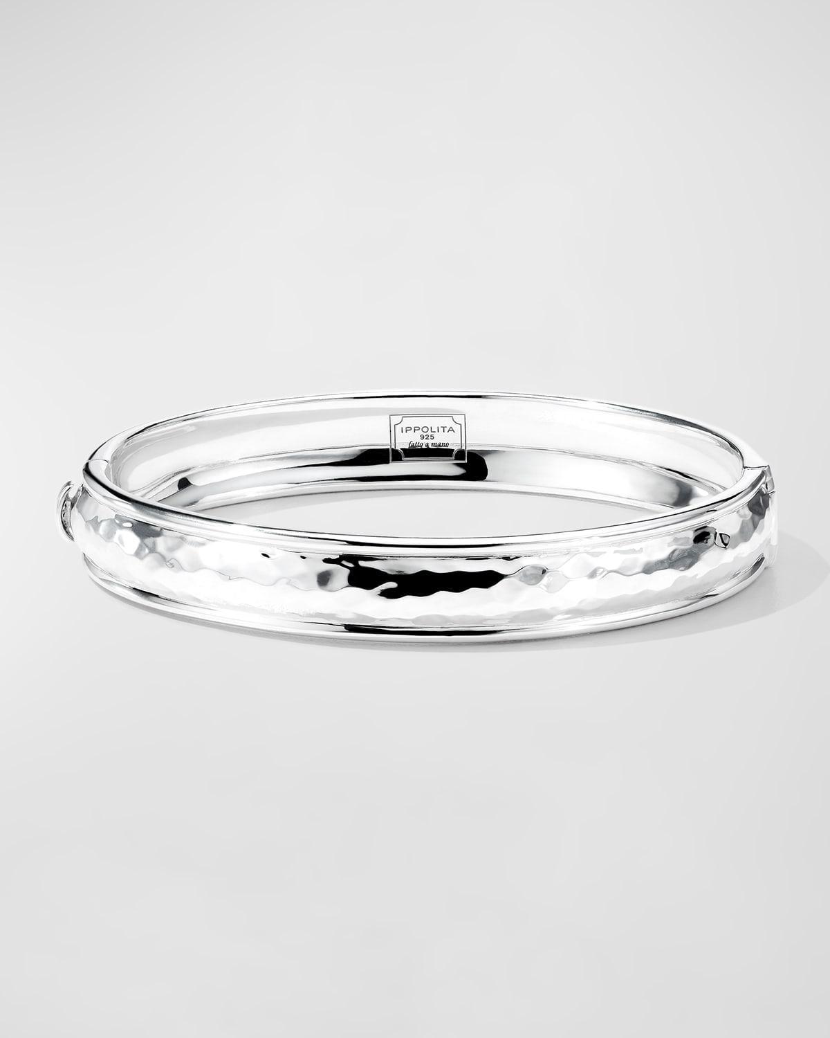 Classico Goddess Thin 925 Sterling Silver Bangle Product Image