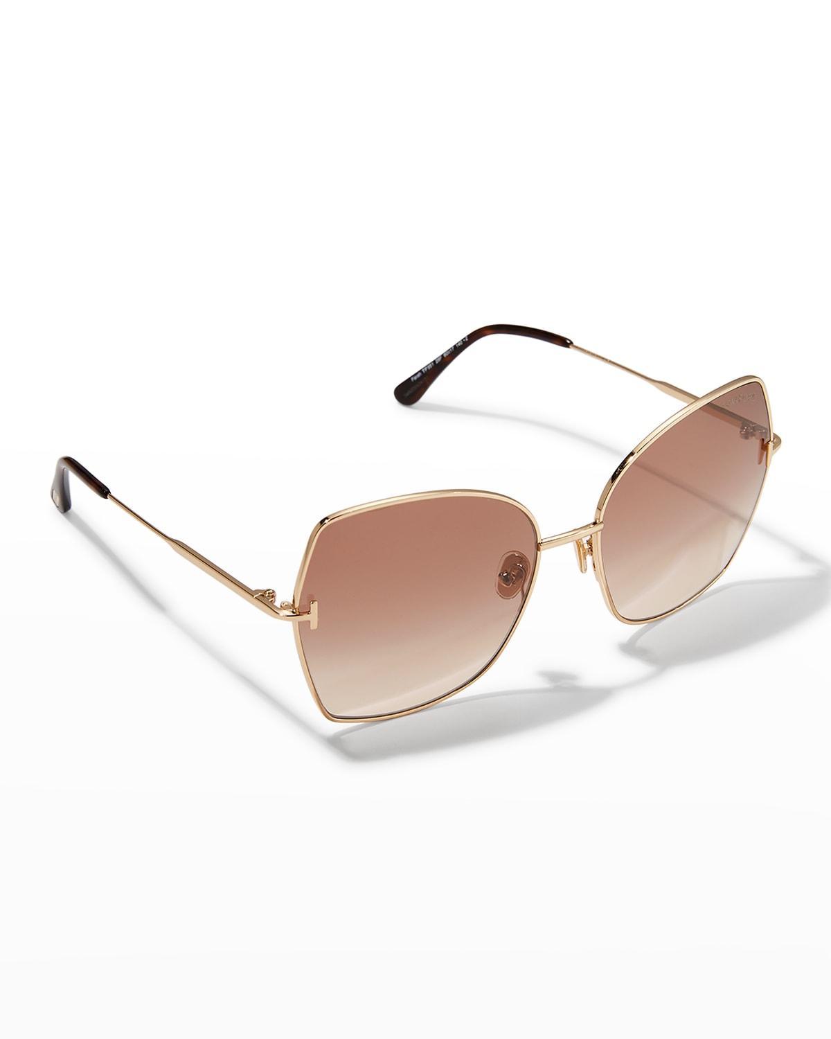 Farah Metal-Plastic Butterfly Sunglasses Product Image