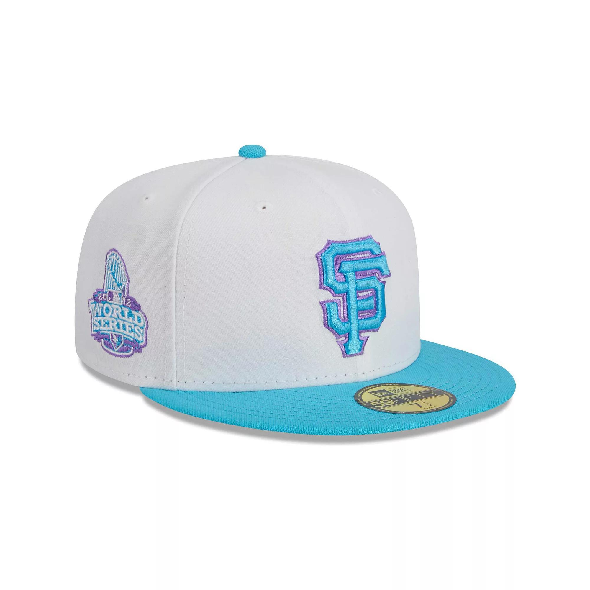 Men's New Era White San Francisco Giants Vice 59FIFTY Fitted Hat,  Product Image