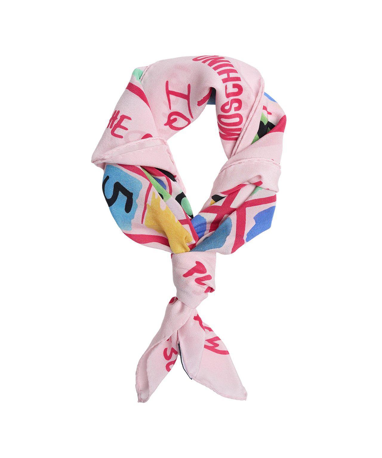 Silk scarf with print Product Image