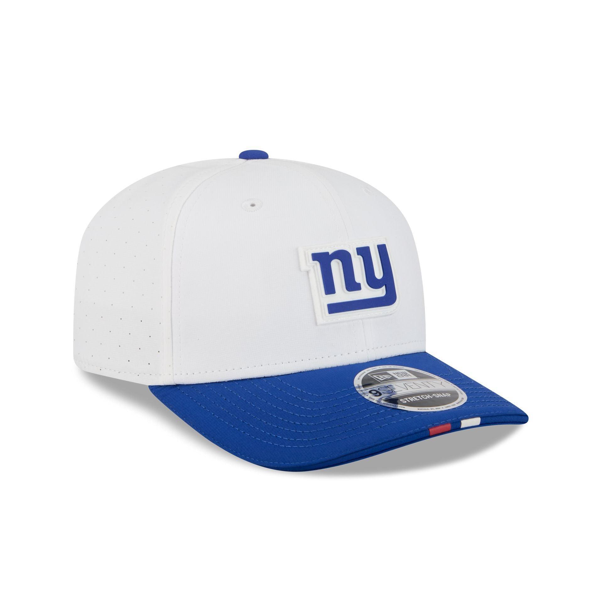 New York Giants 2025 Training Gray 9SEVENTY Stretch-Snap Hat Male Product Image