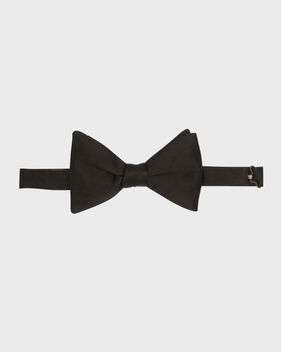 Men's Pre-Tied Silk Bow Tie Product Image