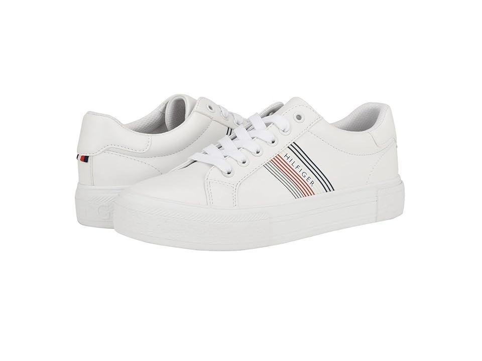 Tommy Hilfiger Womens Andrei Casual Lace Up Sneakers Product Image