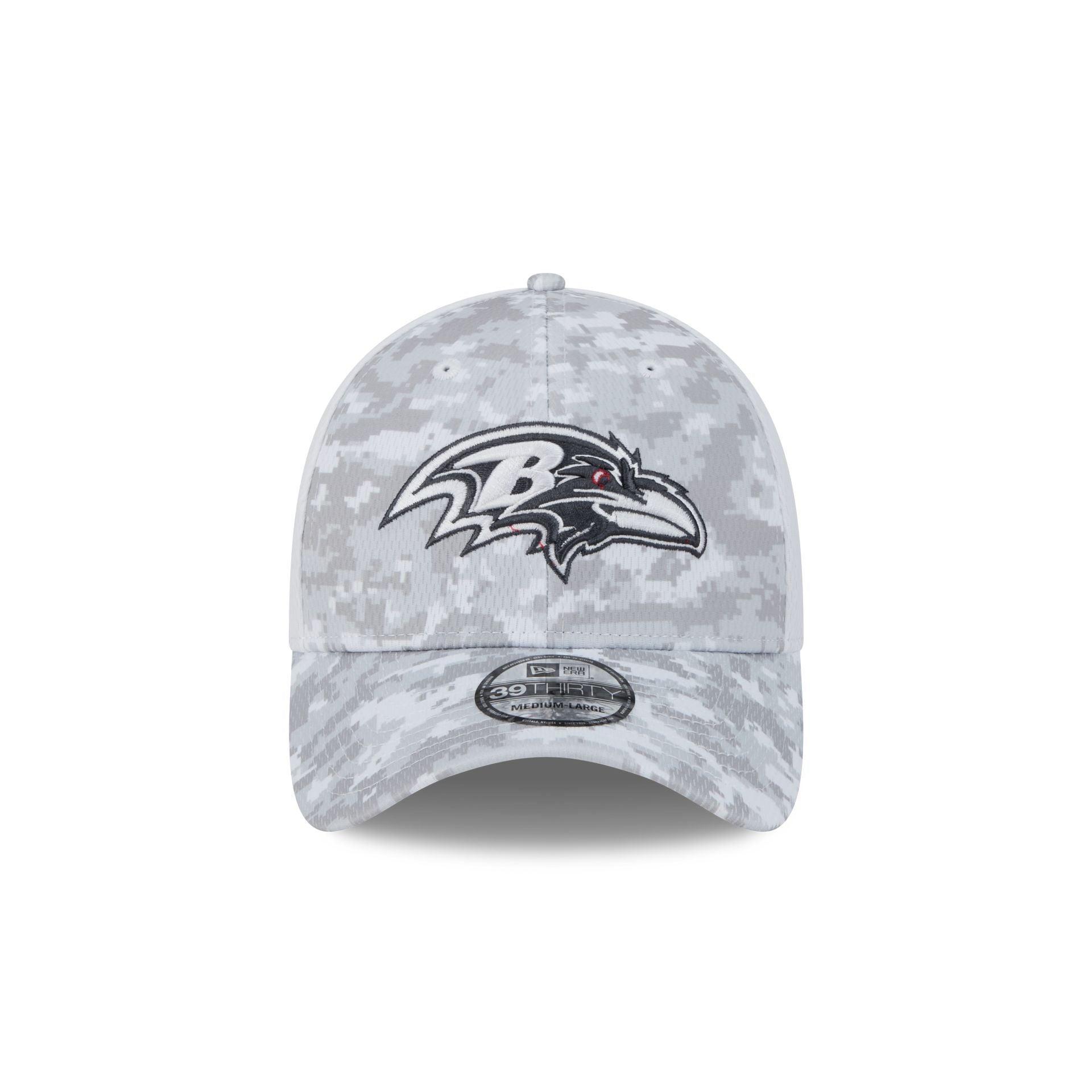 Baltimore Ravens 2024 Salute to Service 39THIRTY Stretch Fit Hat Male Product Image