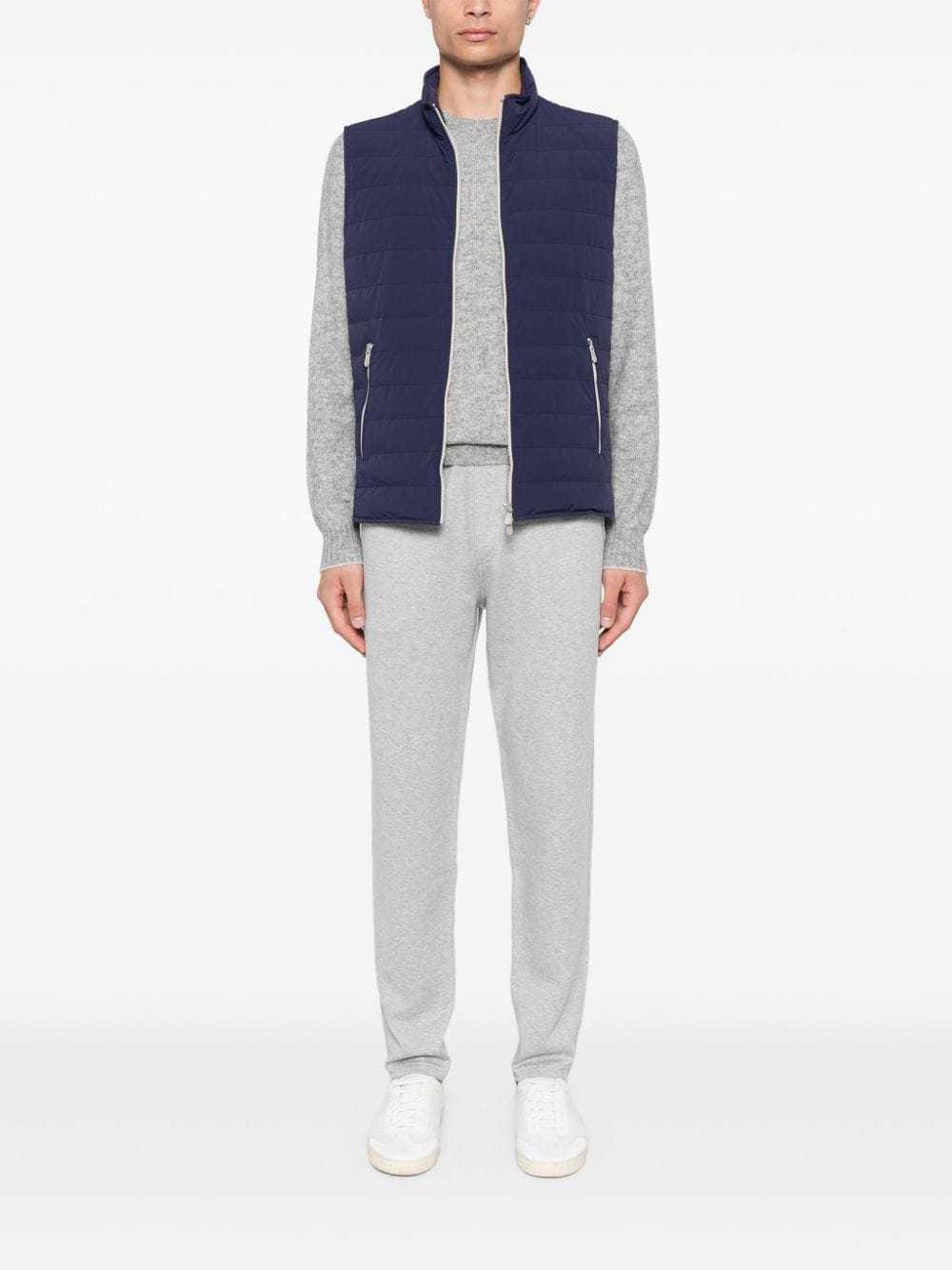 BRUNELLO CUCINELLI Padded Gilet In Blue Product Image