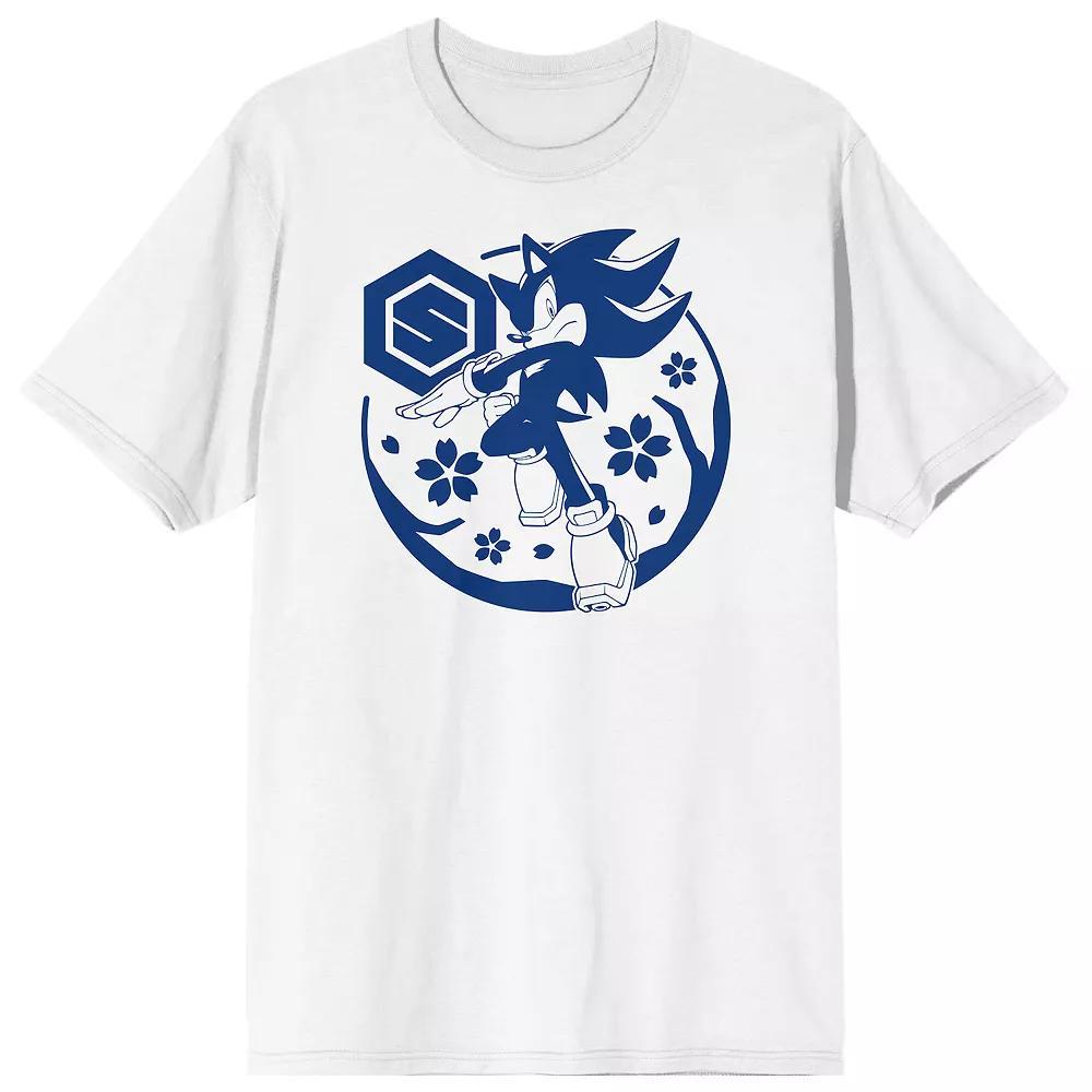 Men's Sonic the Hedgehog Modern Tee, Size: XL, White Product Image