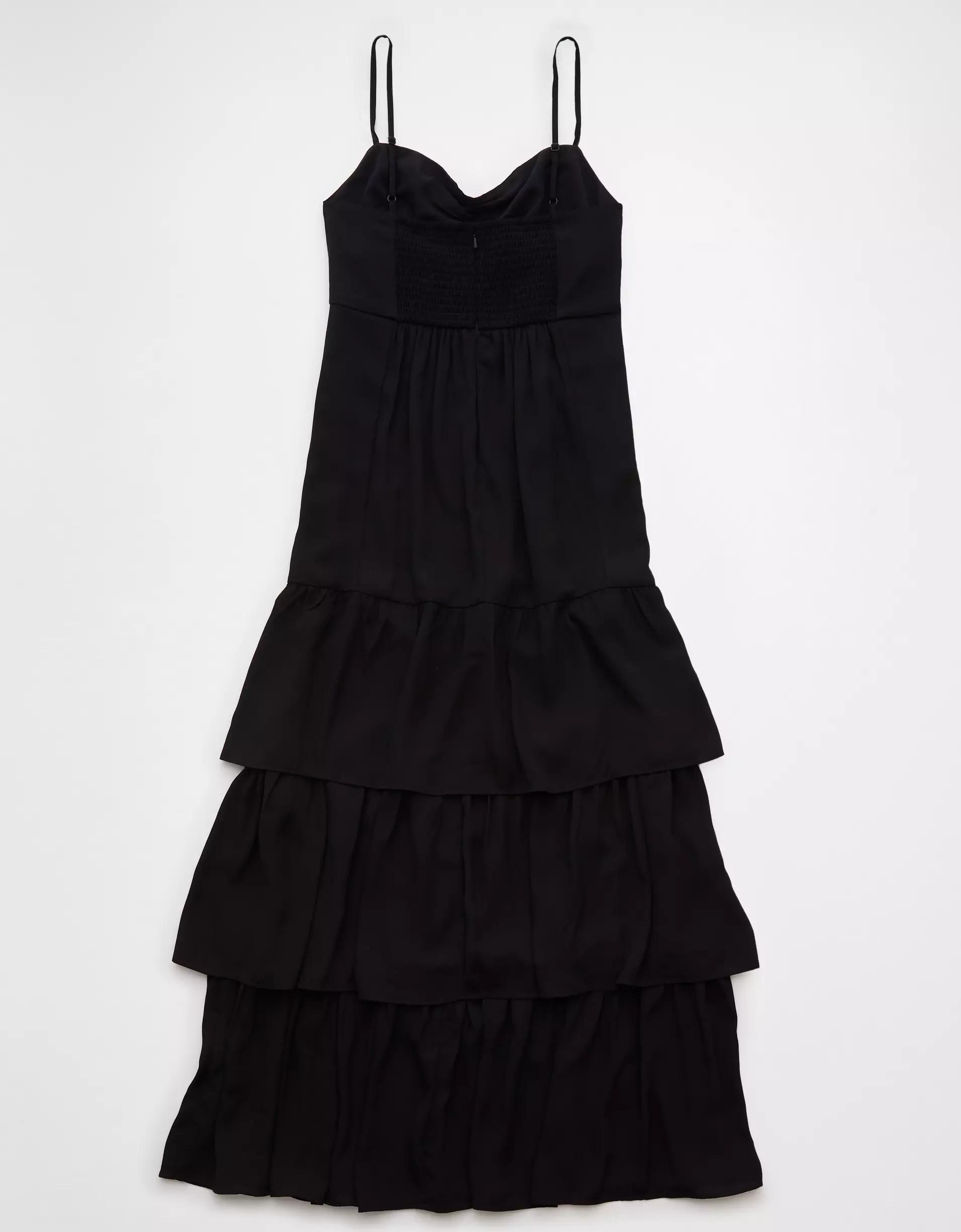 AE Drop Waist Tiered Maxi Dress Product Image