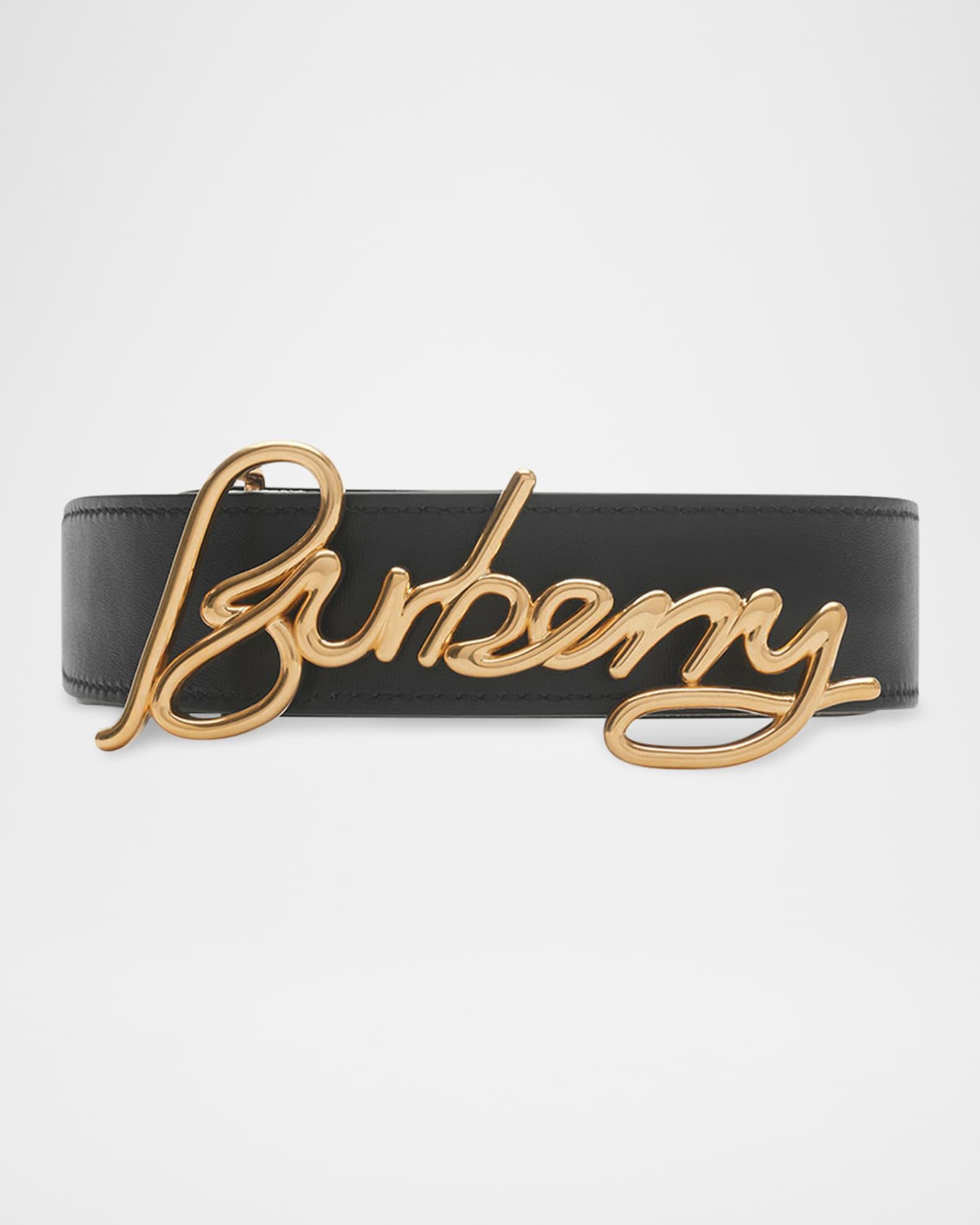 Reversible Script Logo Belt Product Image