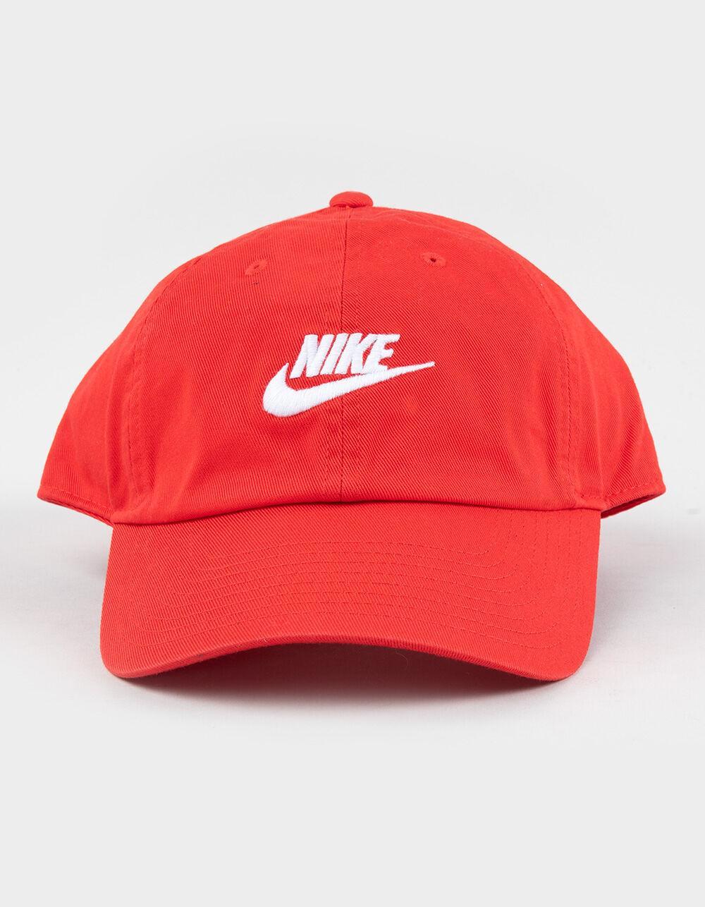 NIKE Heritage 86 Swoosh Strapback Hat - RED Product Image