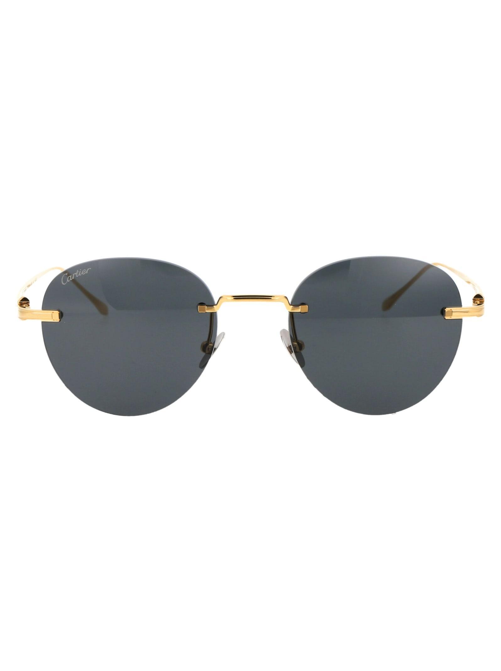 CARTIER Ct0331s Sunglasses In Gold Product Image