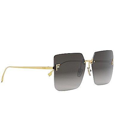 Fendi Rimless Square Sunglasses, 59mm Product Image