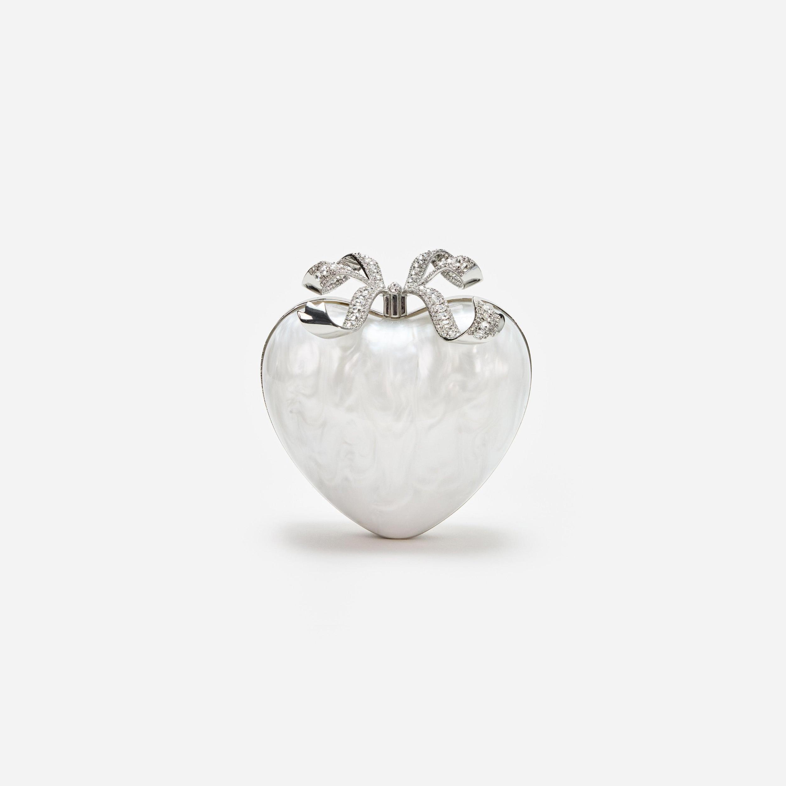 Pearl Heart Clutch Product Image