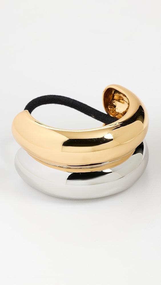 LELET NY Glossy Double Arch Pony Cuff | Shopbop Product Image