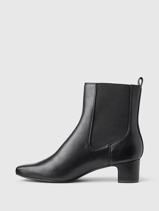 Vegan Leather Ankle Boots Product Image