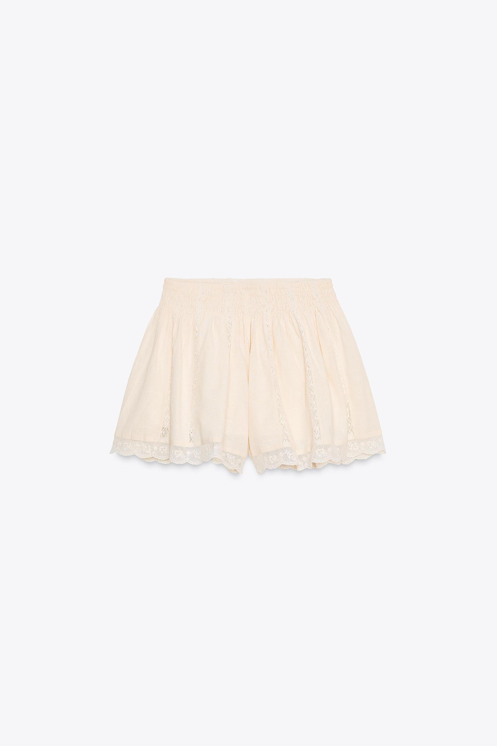 EMBROIDERED SHORTS Product Image