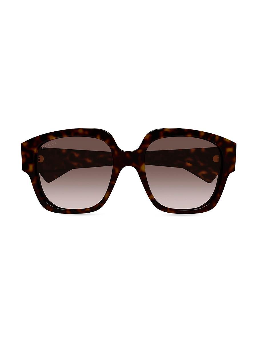 Womens 55MM Square Sunglasses Product Image