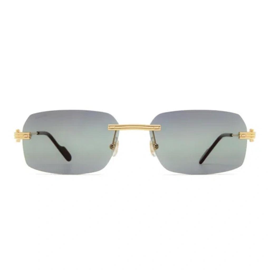 BOTTEGA VENETA Sunglasses In 004 Yellow Gold Yellow Product Image