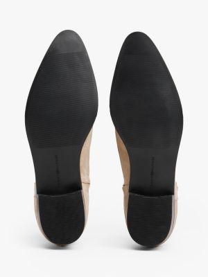 Suede Zip Ankle Boot Product Image