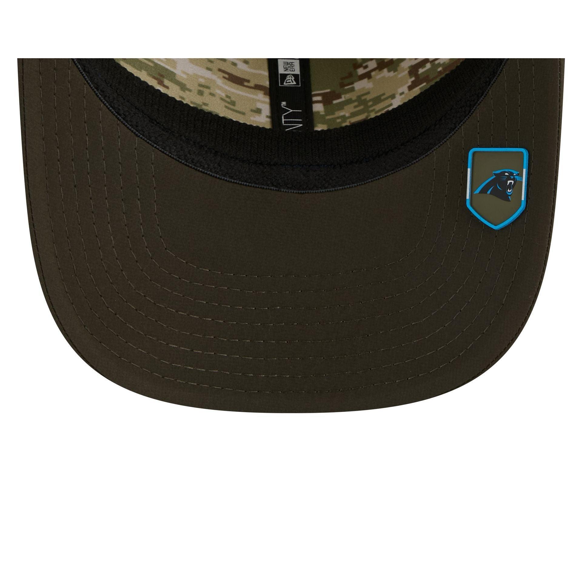 Carolina Panthers 2025 Salute to Service 9SEVENTY Trucker Hat Male Product Image