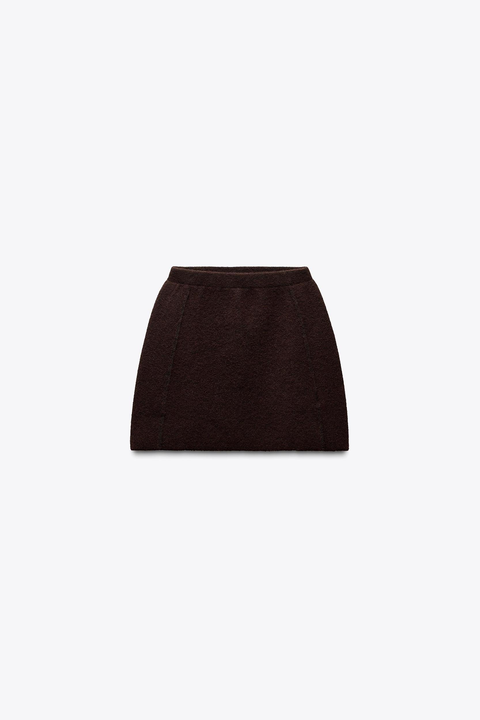 SIDE SEAMS MINI SKIRT Product Image