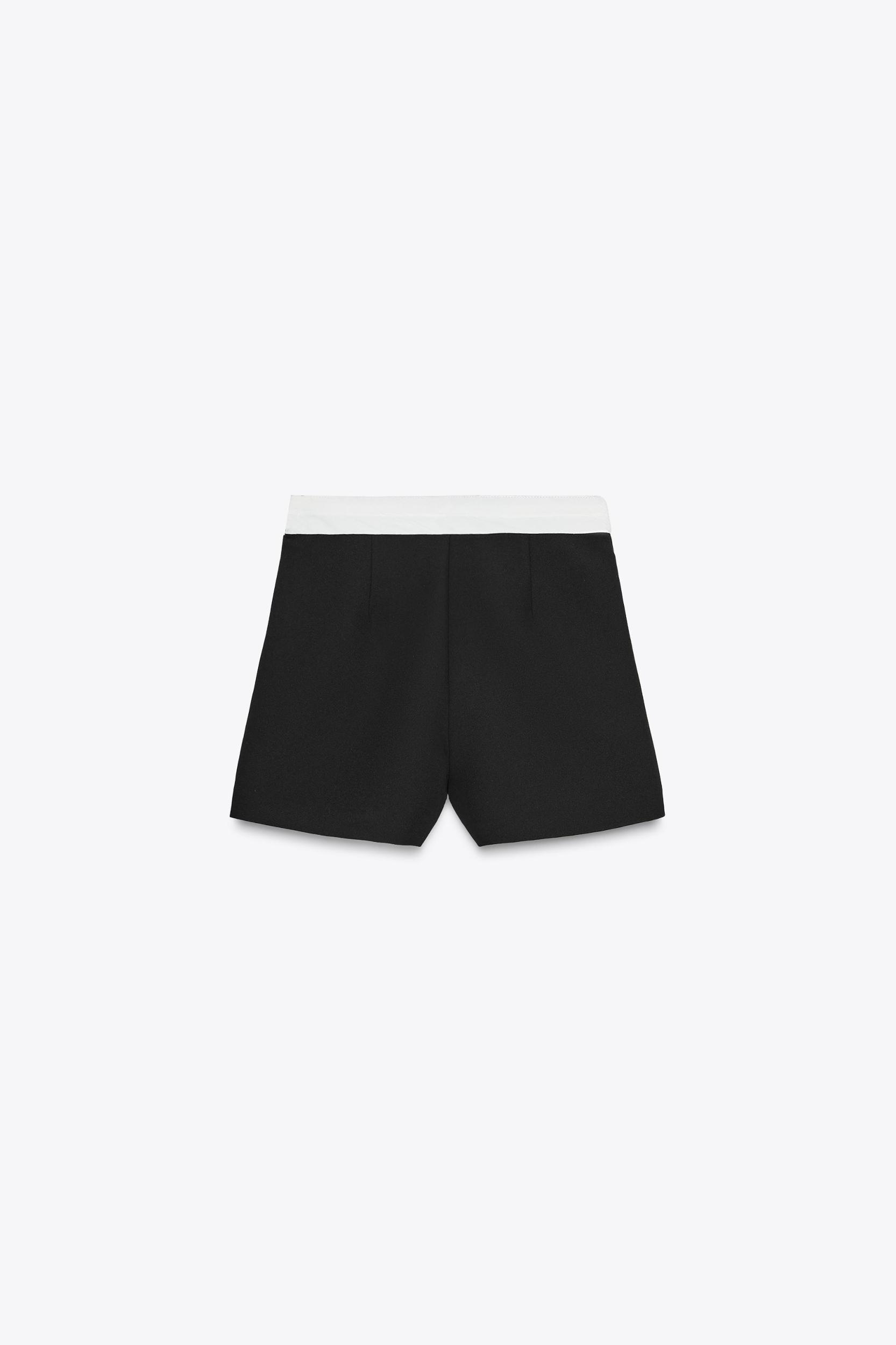 CONTRAST TRIM MINI SKIRT Product Image